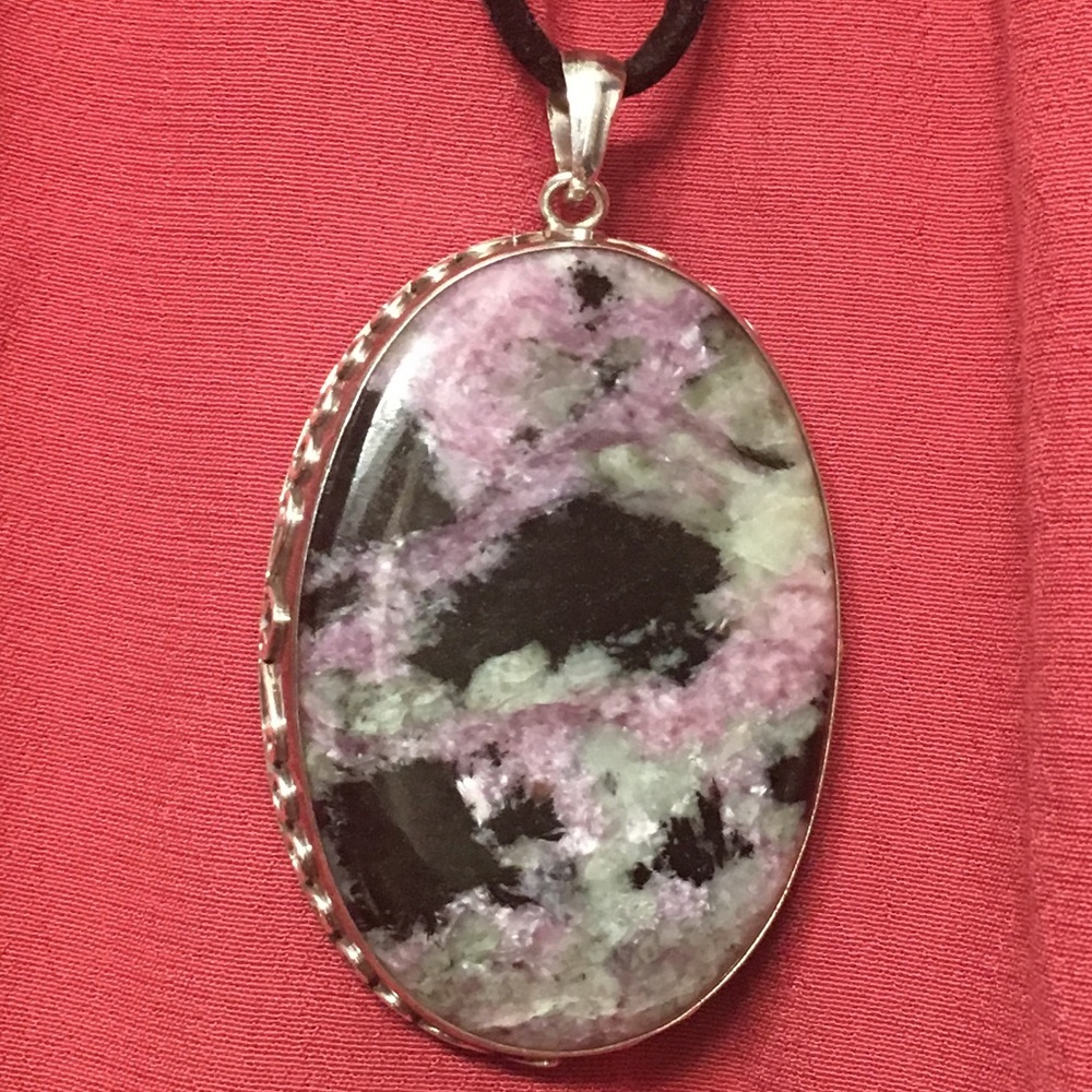 Ocean Jasper Pendant 925